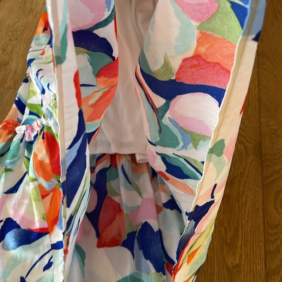 Nicole Miller Floral Maxi Dress - Small - Picture 5 of 7